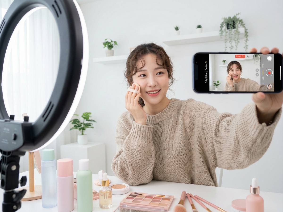 糖心vlog美妆教程视频